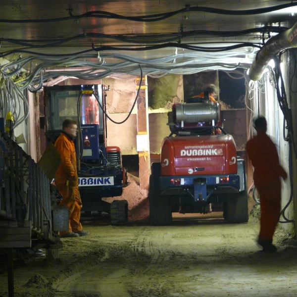 Project trektunnels Rotterdam Beneluxplein