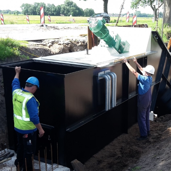 Project waterbouw Gemaal Baarlinger Noorderpolder – 2