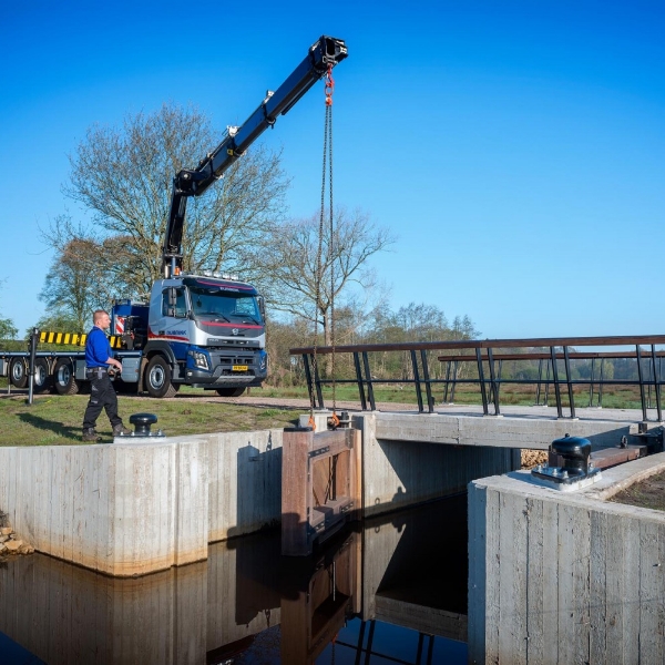 Project waterbouw Knijpstuw Reestdal – 1